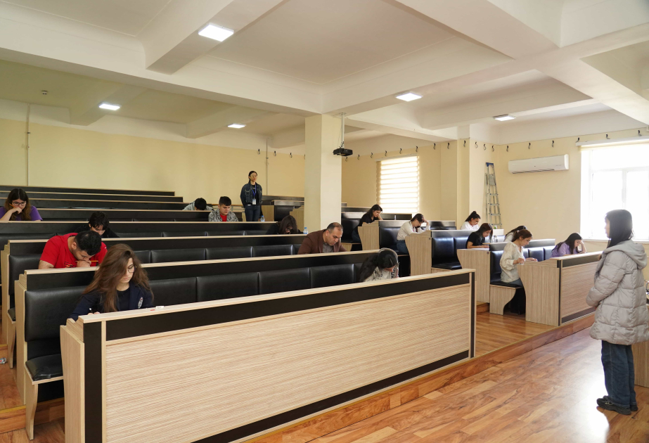 阿塞拜疆语言大学孔院2024年度第二场HSK及HSKK联考顺利举办