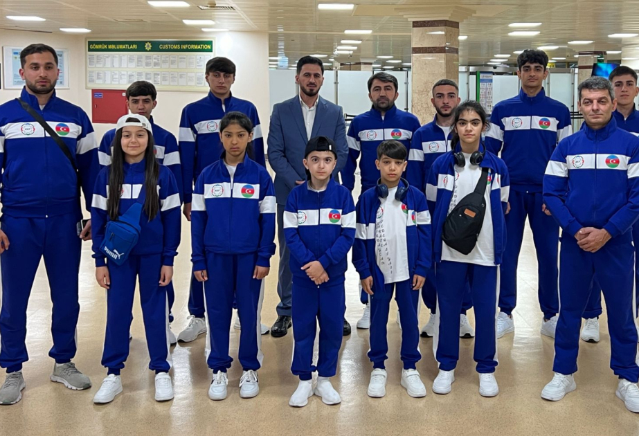 Azerbaijani karate fighters bring home eight medals from Slovenia