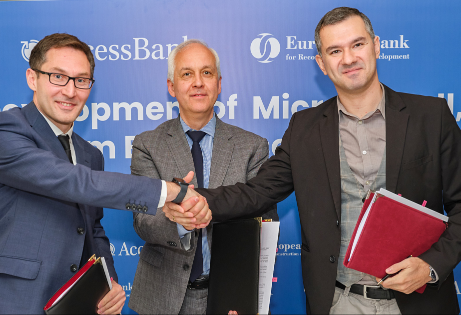 ®  AYİB Azərbaycanda mikro, kiçik və orta sahibkarlığa dəstək üçün “AccessBank” ilə əməkdaşlığa başlayıb