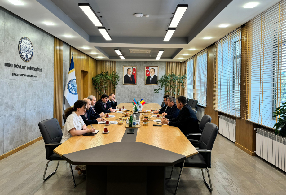 Посол и делегация Румынии побывали в Бакинском государственном университете