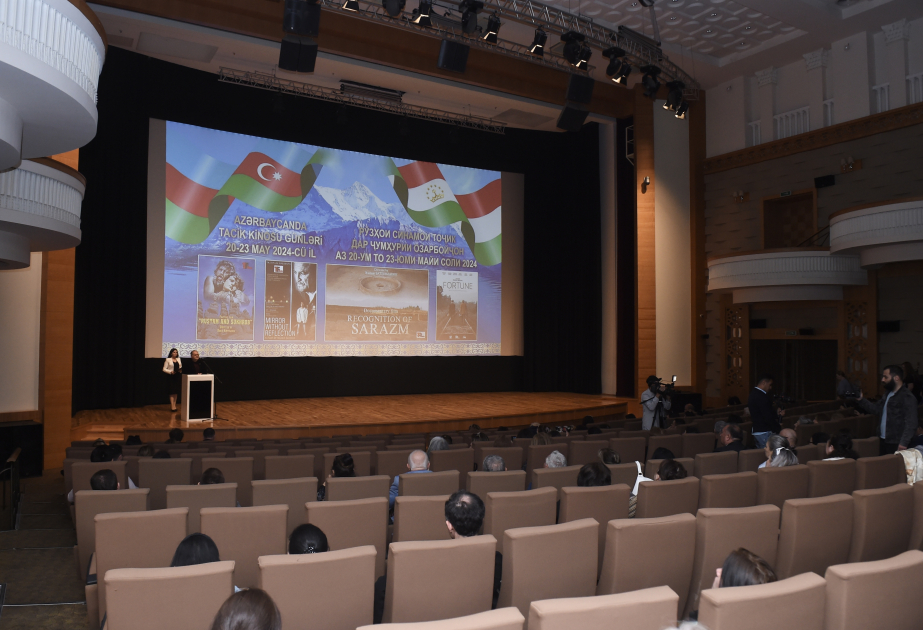 Bakıda “Tacik Kinosu Günləri”nin açılış mərasimi olub