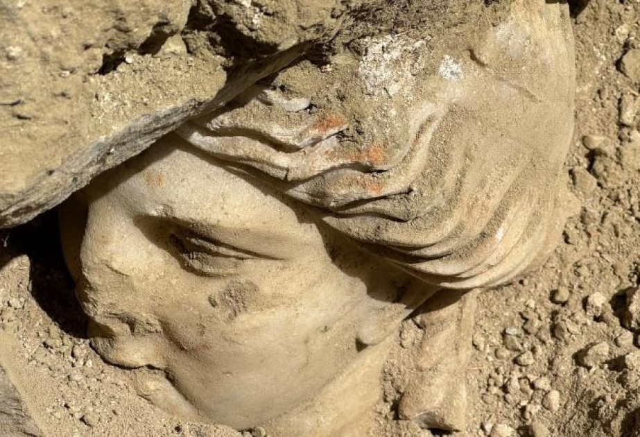 Археологи в Турции обнаружили голову статуи богини Гигиеи