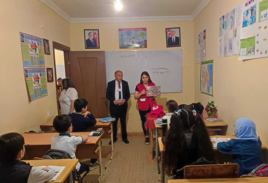 Keçmiş məcburi köçkünlər mina təhlükəsi ilə bağlı məlumatlandırılıb