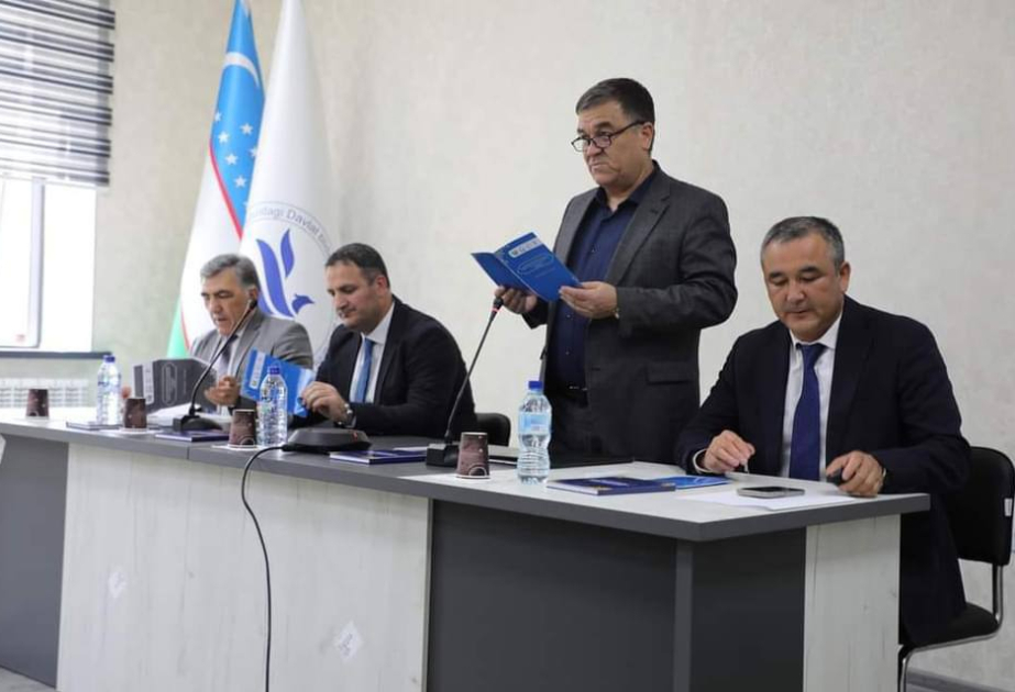 Daşkənddə azərbaycanlı alimin özbək dilində çap olunmuş kitabının təqdimatı keçirilib