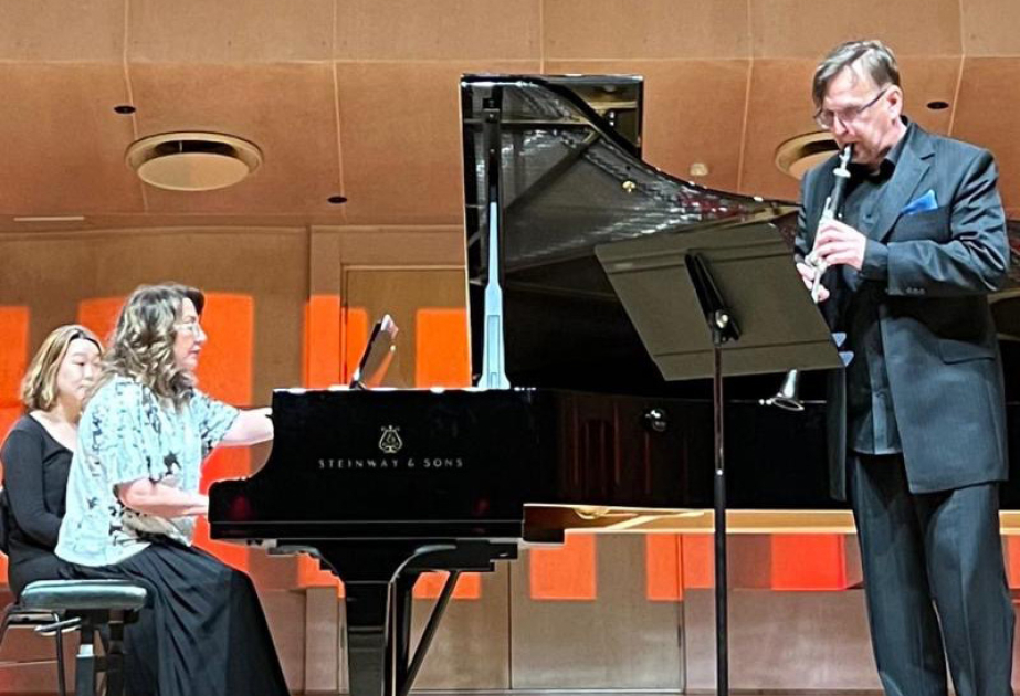 Xalq artisti Yeganə Axundova Estoniyada konsert proqramı verib