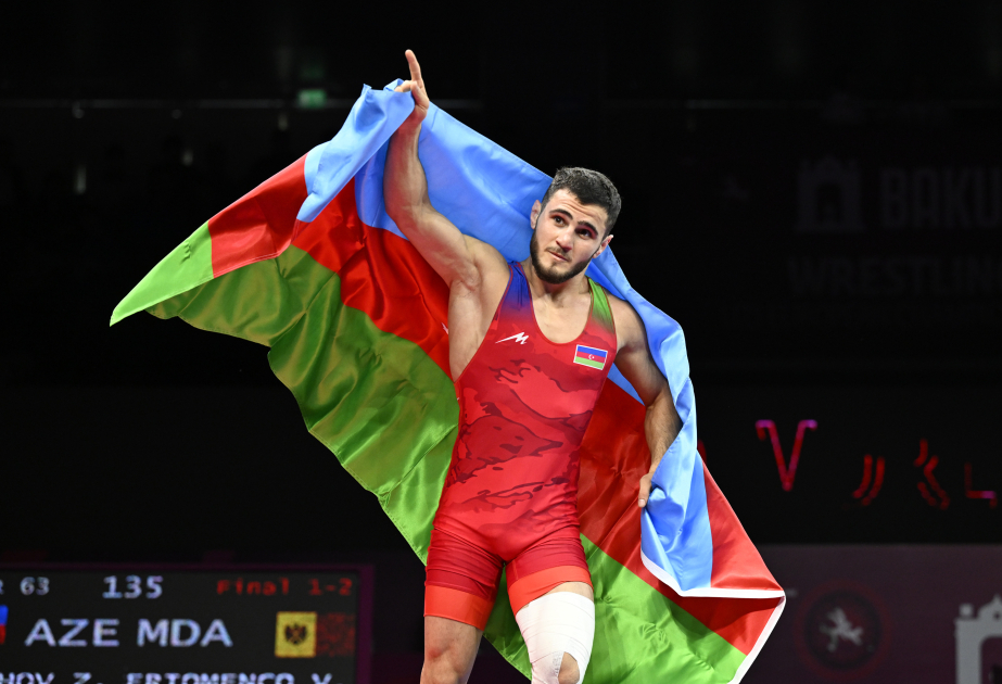 U23 : Le lutteur azerbaïdjanais Ziya Babachov devient champion d’Europe