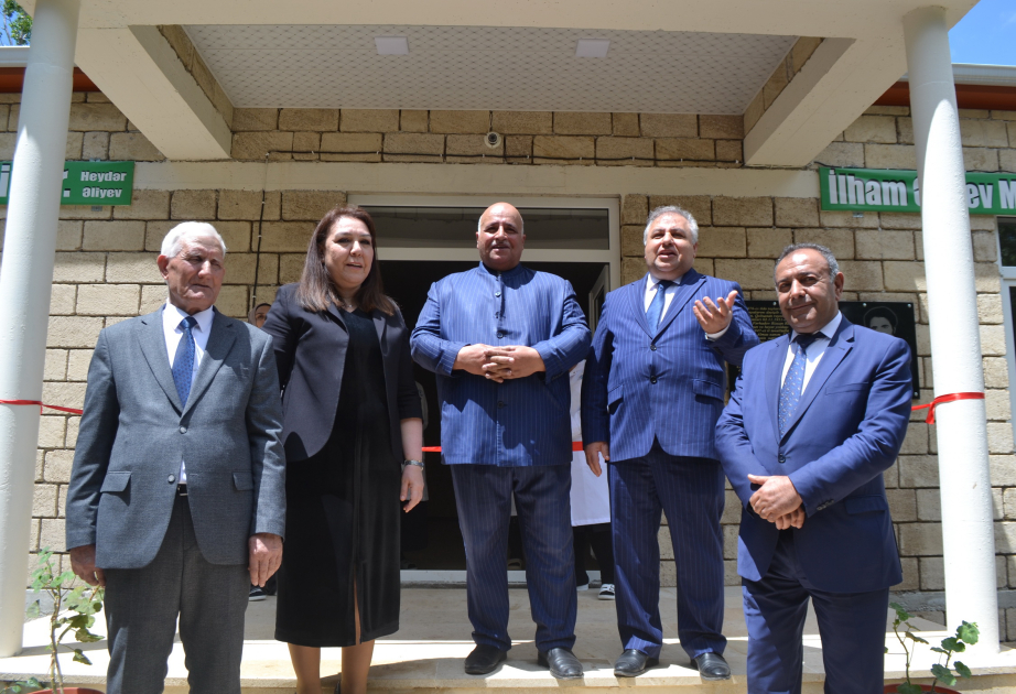 Qobustan rayonunda yeni kənd həkim məntəqəsinin açılışı olub