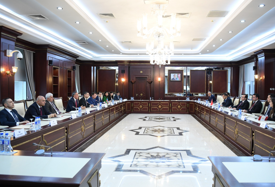 TBMM Baş katibinin müavininin rəhbərlik etdiyi nümayəndə heyəti Milli Məclisdə görüşlər keçirib