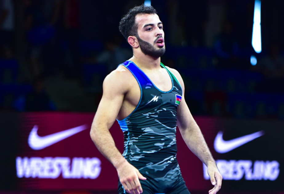 Azerbaijani Greco-Roman wrestler takes European silver in Baku