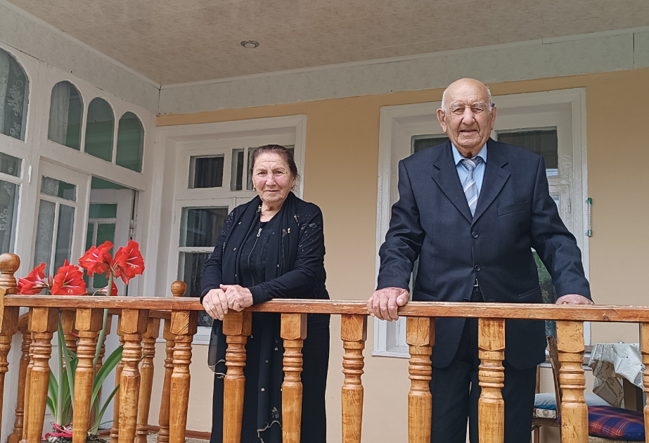 Gədəbəy sakinlərinin 74 illik ailə dəyəri...  VİDEOREPORTAJ – FOTO