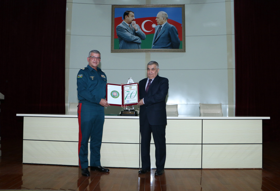 Ehtiyatda olan sərhədçi polkovnikin 70 illik yubileyinə həsr olunan tədbir keçirilib