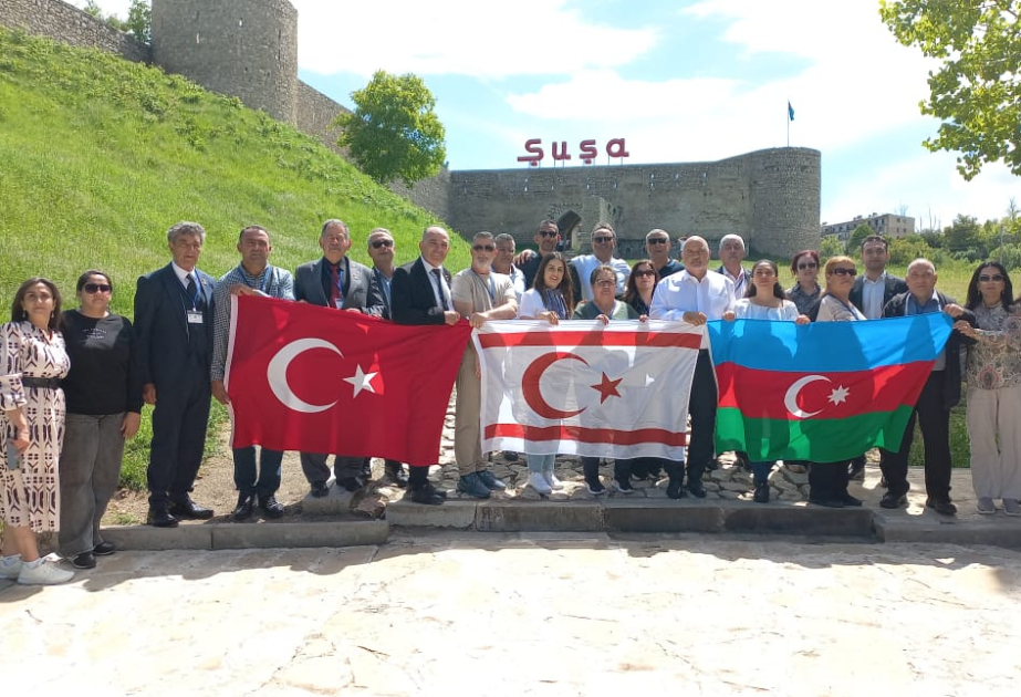 Şimali Kipr Türk Respublikasından olan şəhid ailələri Şuşada - YENİLƏNİB VİDEO