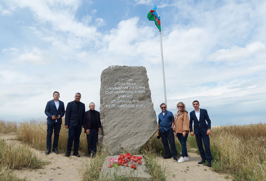 Delegation of Bukharian Jews of US and Canada visit Fuzuli, Shusha and Lachin