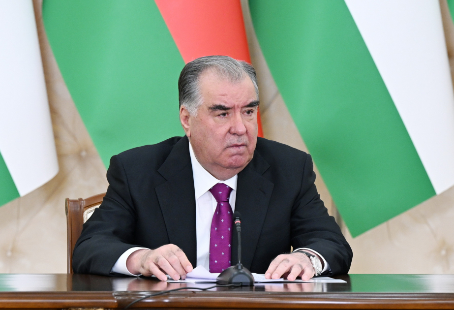 Tacikistan Prezidenti: Azərbaycanla təhlükəsizlik sahəsində səmərəli əməkdaşlığın səviyyəsindən məmnunuq VİDEO