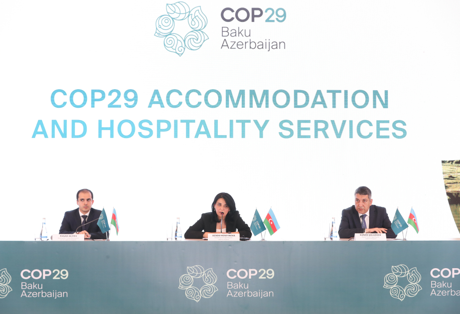 COP29 vahid onlayn rezervasiya platforması təqdim edilib VİDEO