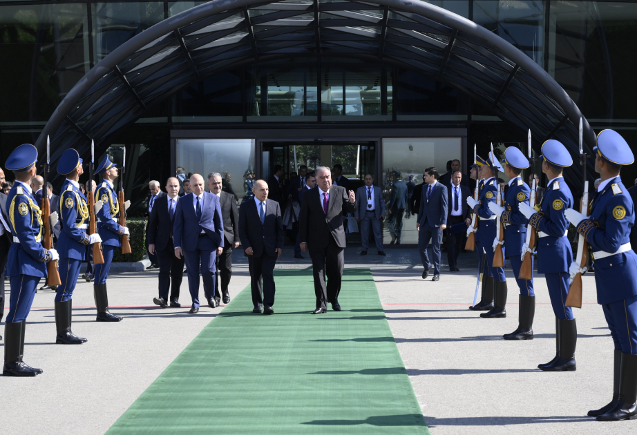 President of Tajikistan Emomali Rahmon concludes his state visit to Azerbaijan