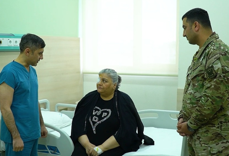 Фонд YAŞAT оплатил расходы на операцию и лечение матери шехида