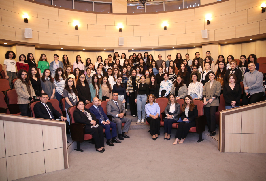 IRIA Chairperson meets with BHOS female students