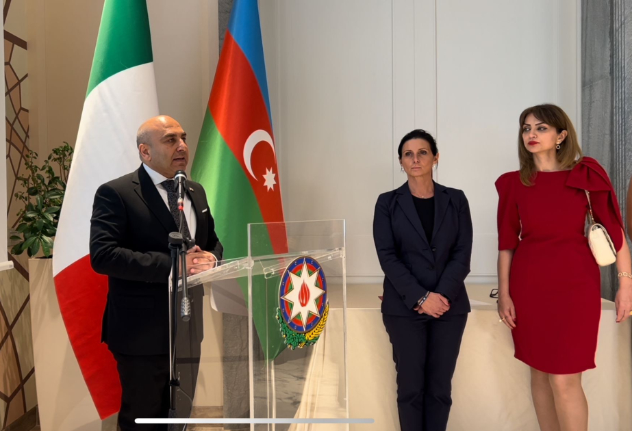 İtaliyada Azərbaycanın Müstəqillik Günü qeyd olunub VİDEO