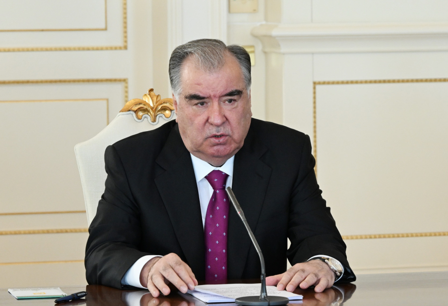 埃莫马利·拉赫蒙：阿塞拜疆是塔吉克斯坦可靠的朋友和伙伴