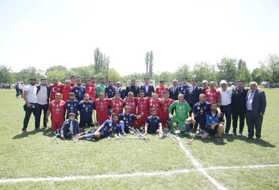 Amputant futbolçulardan ibarət Azərbaycan milli komandası Avropa çempionatının finalında iştirak edəcək VİDEO