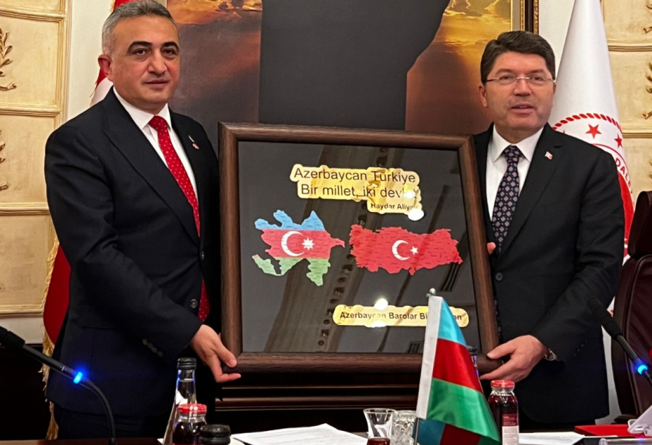 Türk dünyası Vəkillər kollegiyalarının rəhbərləri Türkiyə Ədliyyə Nazirliyini ziyarət ediblər
