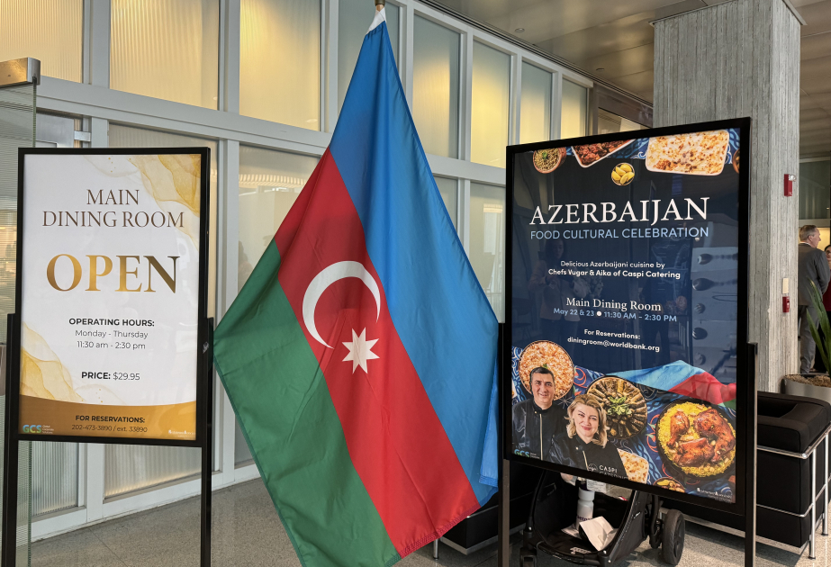 Dünya Bankında Azərbaycan mətbəxi günləri keçirilib VİDEO