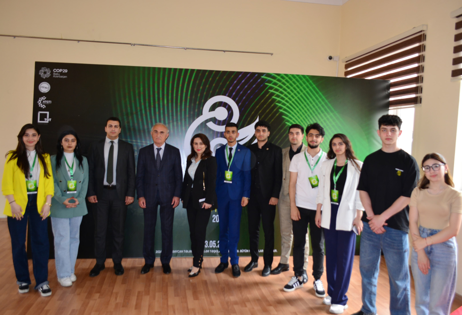 Turizm və Menecment Universitetində “Ekoloji gələcək həftəsi” çərçivəsində silsilə tədbirlər keçirilib