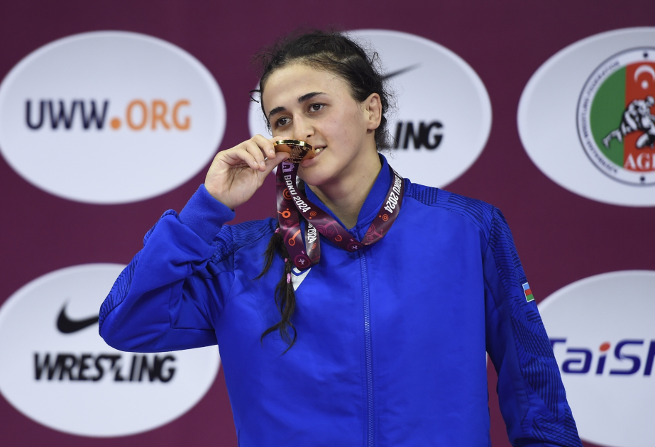 Aserbaidschanische Ringerin gewinnt EM-Titel in Baku