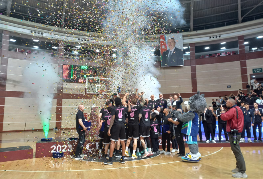 Basketbol üzrə Azərbaycan çempionatının qalibi mükafatlandırılıb