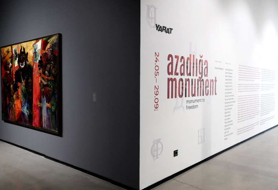Azərbaycan Rəngkarlığı Muzeyində “Azadlığa monument” adlı qrup sərgisi açılıb