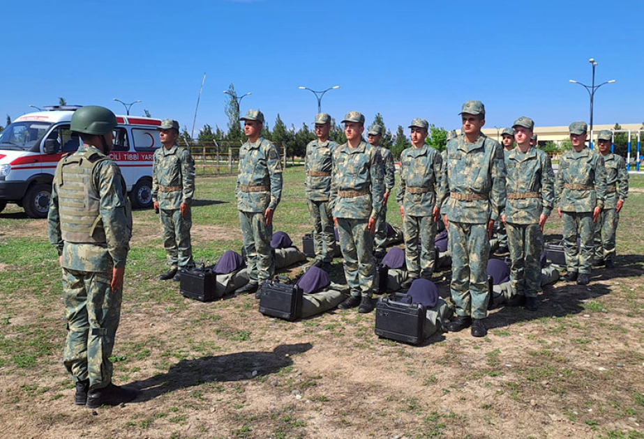 Azerbaijan’s Defense Ministry: Engineering units hold combat training classes