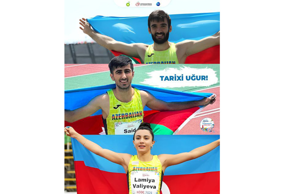 Los paraatletas azerbaiyanos brillan en Kobe 2024 con cuatro oros