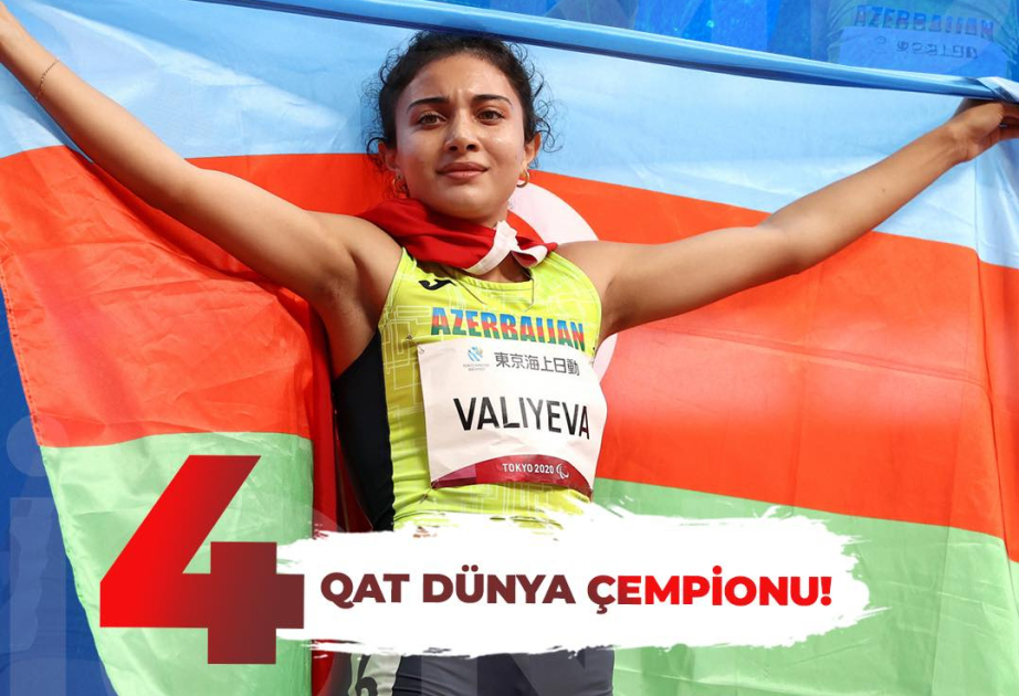 Azerbaijan’s female para athlete crowned four-time World champion