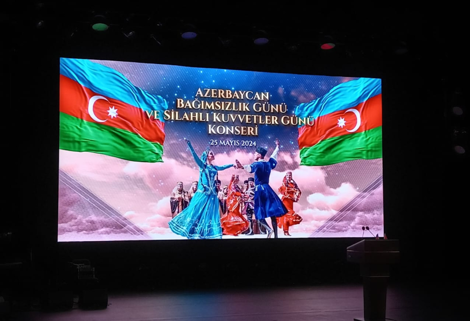 Ankarada Azərbaycanın Müstəqillik və Silahlı Qüvvələr günləri münasibətilə təntənəli konsert keçirilib