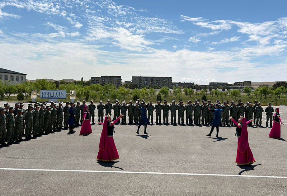 Hərbi qulluqçuların asudə vaxtı səmərəli təşkil olunur
