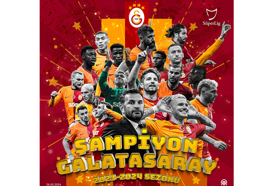 Galatasaray win Turkish Super Lig title