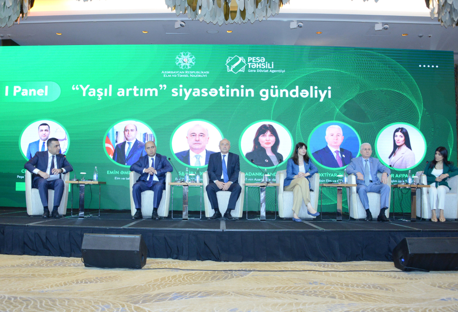 “Yaşıl artım gündəliyində təhsil” mövzusunda konfrans keçirilib YENİLƏNİB