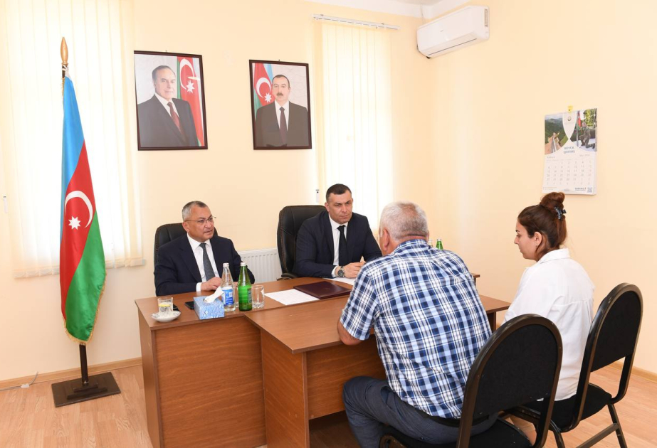Keçmiş məcburi köçkünlərin məşğulluq və Böyük Qayıdışla bağlı müraciətləri dinlənilib