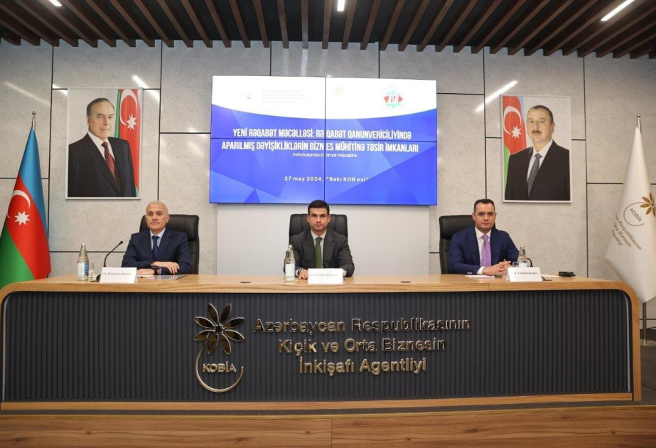 Rəqabət Məcəlləsinin biznes mühitinə təsir imkanlarına dair ictimai müzakirə təşkil olunub