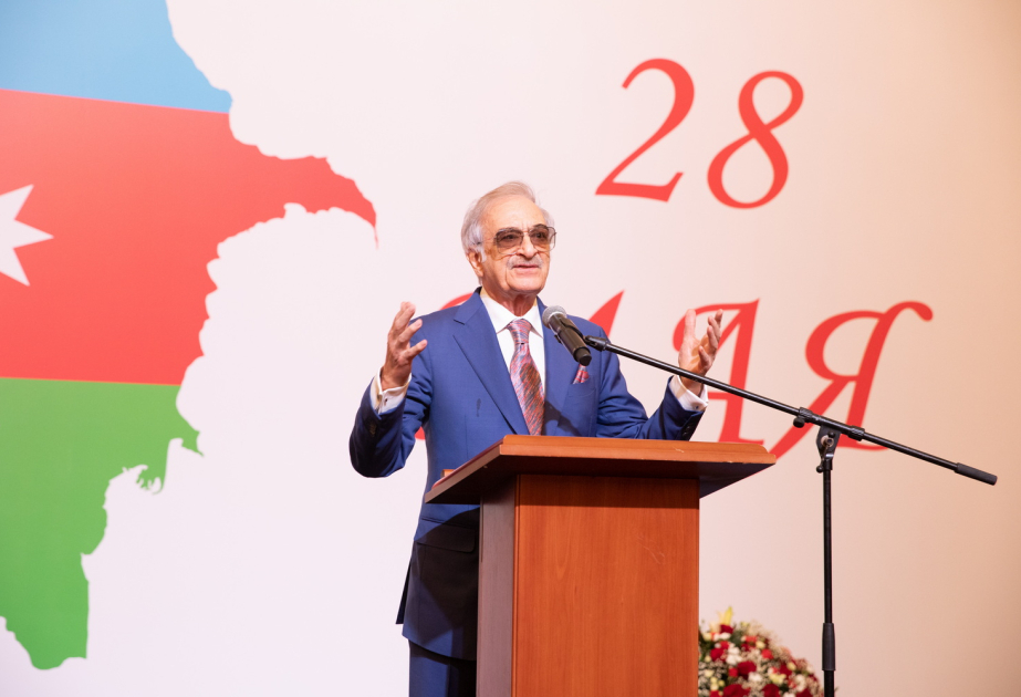 Moskvada Azərbaycanın Müstəqillik Günü münasibətilə təntənəli qəbul təşkil edilib VİDEO