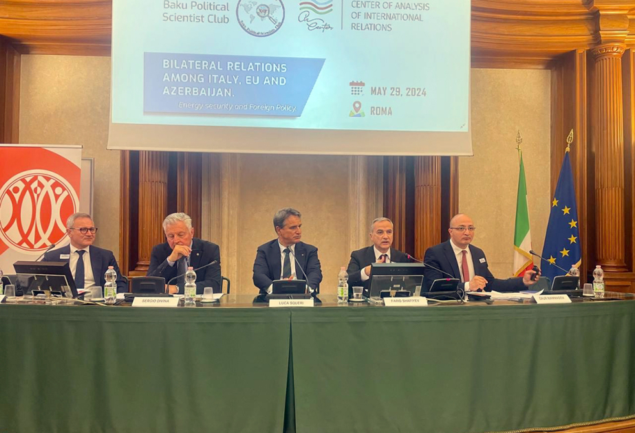 Rome hosts event on Italy-EU-Azerbaijan relations