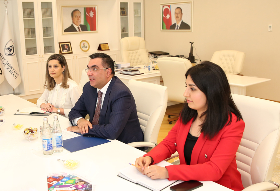 Rector of Xi'an Shiyou University of China visits Baku Higher Oil School