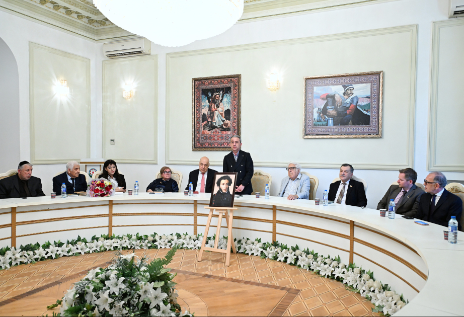 Yazıçılar Birliyində Puşkinin anadan olmasının 225 illiyi qeyd olunub