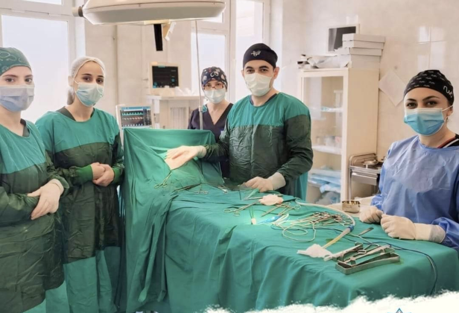 Sumqayıt Uşaq Xəstəxanasında ağır əməliyyat uğurla icra olunub
