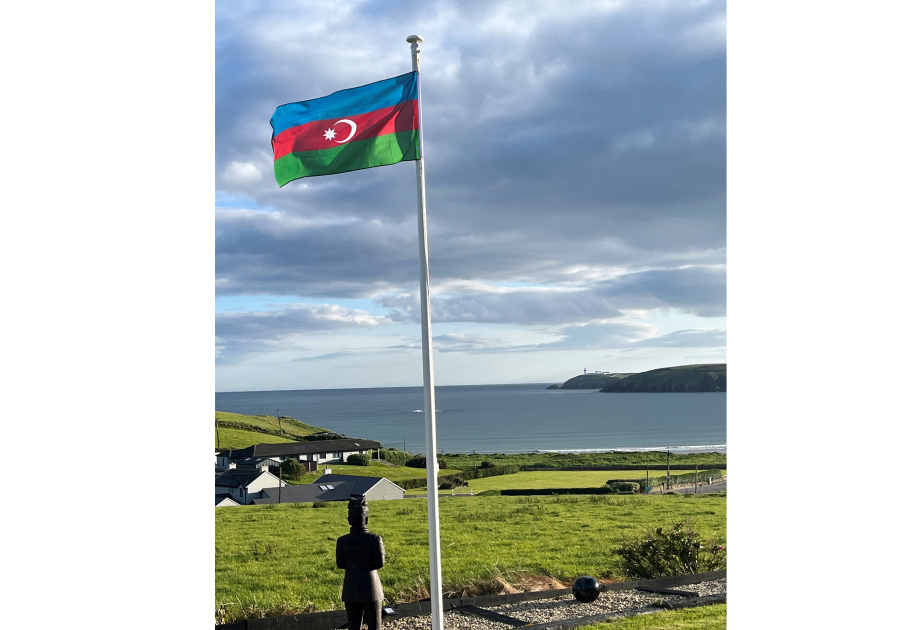 En Irlanda fue izada la bandera azerbaiyana