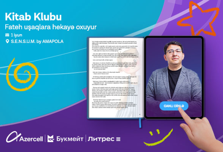 ®  “Azercell” Uşaqların Beynəlxalq Müdafiəsi Günündə “Kitab Klubu” layihəsinə başlayıb