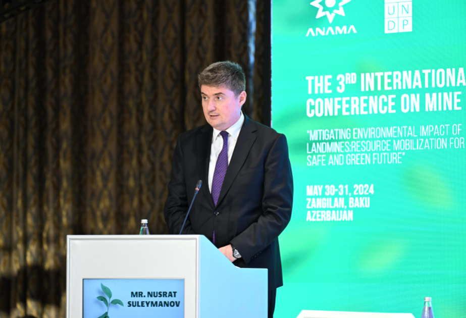 Nusrat Suleymanov: We need to manage demining to contribute to climate change action