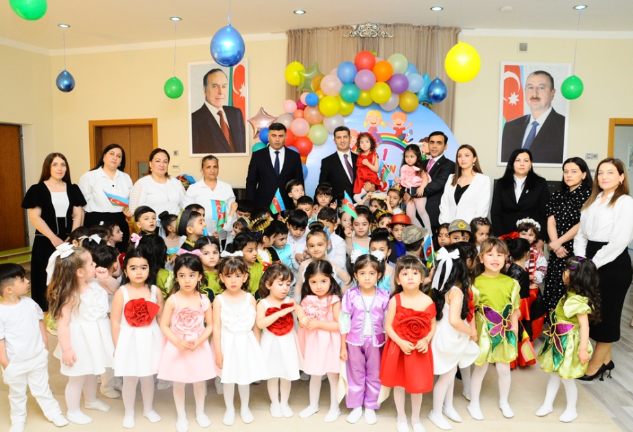 Naftalanda şəhid və qazi övladları ilə görüş təşkil edilib