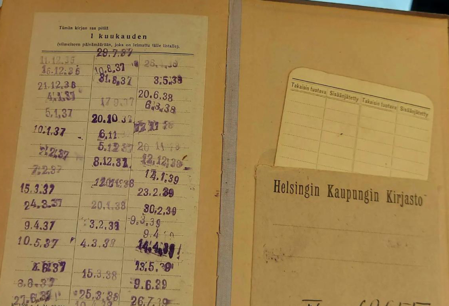 Better late than never! Book borrowed in 1939 returned to Finnish library after 84 years